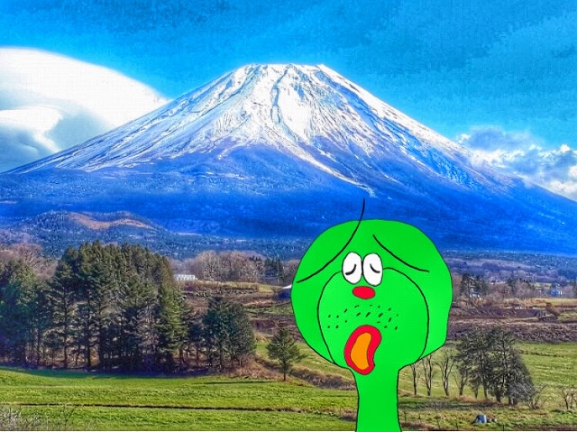 富士山が見える季節