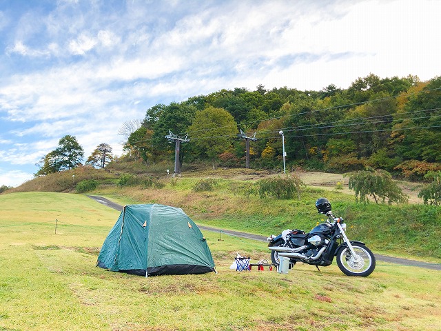 花の里キャンプ場 長野 にバイクで行ってきた感想 年open ぼっちライダーのひとり旅